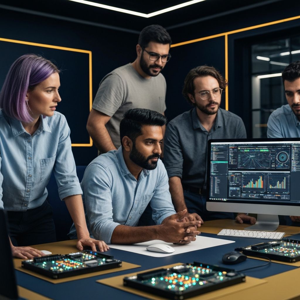 Group ScottField engineering team